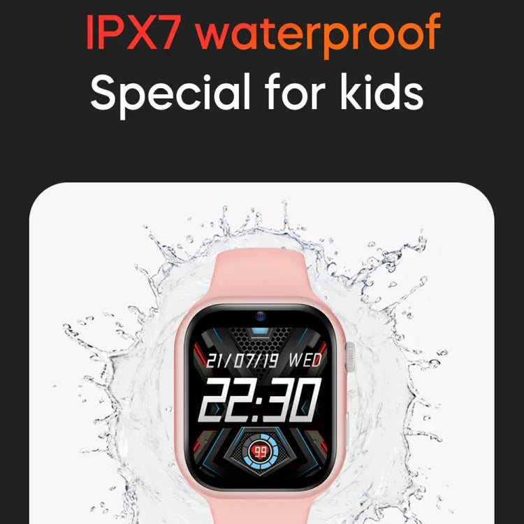 K20 สมาร์ทวอทช์กีฬาเด็ก หน้าจอ 1.81 นิ้ว รองรับวิดีโอคอล / แจ้งเตือนข้อความ / GPS / WiFi / AI