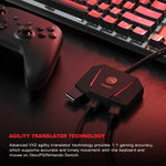 GameSir LeadJoy VX2 AimBox ตัวแปลงคีย์บอร์ดเมาส์สำหรับเครื่องเล่นเกม Xbox / PS4