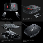 GameSir LeadJoy VX2 AimBox ตัวแปลงคีย์บอร์ดเมาส์สำหรับเครื่องเล่นเกม Xbox / PS4