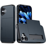 เคสโทรศัพท์กันกระแทกแบบเกราะพร้อมช่องใส่บัตร สำหรับ iPhone Air, สำหรับ iPhone 16 Pro Max, สำหรับ iPhone 16 Pro, สำหรับ iPhone 16 Plus