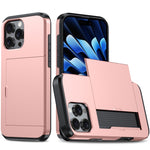 เคสโทรศัพท์กันกระแทกแบบเกราะพร้อมช่องใส่บัตร สำหรับ iPhone Air, สำหรับ iPhone 16 Pro Max, สำหรับ iPhone 16 Pro, สำหรับ iPhone 16 Plus