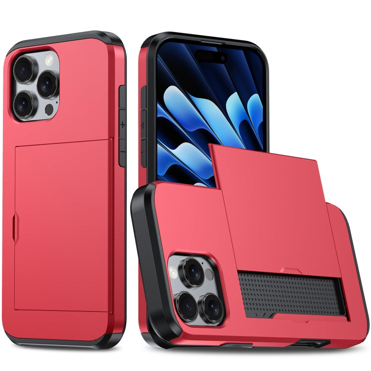 เคสโทรศัพท์กันกระแทกแบบเกราะพร้อมช่องใส่บัตร สำหรับ iPhone Air, สำหรับ iPhone 16 Pro Max, สำหรับ iPhone 16 Pro, สำหรับ iPhone 16 Plus