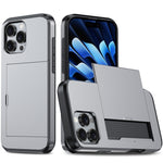 เคสโทรศัพท์กันกระแทกแบบเกราะพร้อมช่องใส่บัตร สำหรับ iPhone Air, สำหรับ iPhone 16 Pro Max, สำหรับ iPhone 16 Pro, สำหรับ iPhone 16 Plus