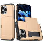 เคสโทรศัพท์กันกระแทกแบบเกราะพร้อมช่องใส่บัตร สำหรับ iPhone Air, สำหรับ iPhone 16 Pro Max, สำหรับ iPhone 16 Pro, สำหรับ iPhone 16 Plus