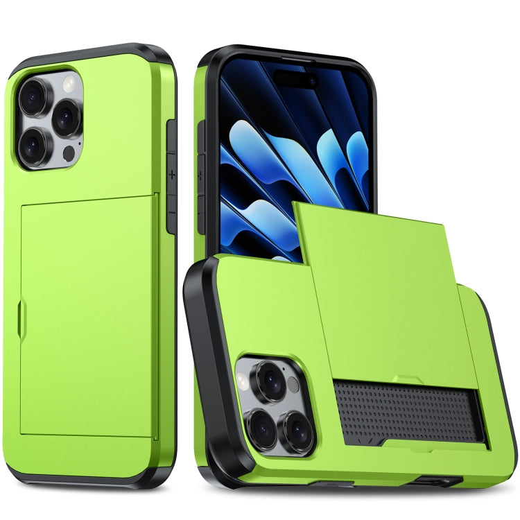 เคสโทรศัพท์กันกระแทกแบบเกราะพร้อมช่องใส่บัตร สำหรับ iPhone Air, สำหรับ iPhone 16 Pro Max, สำหรับ iPhone 16 Pro, สำหรับ iPhone 16 Plus