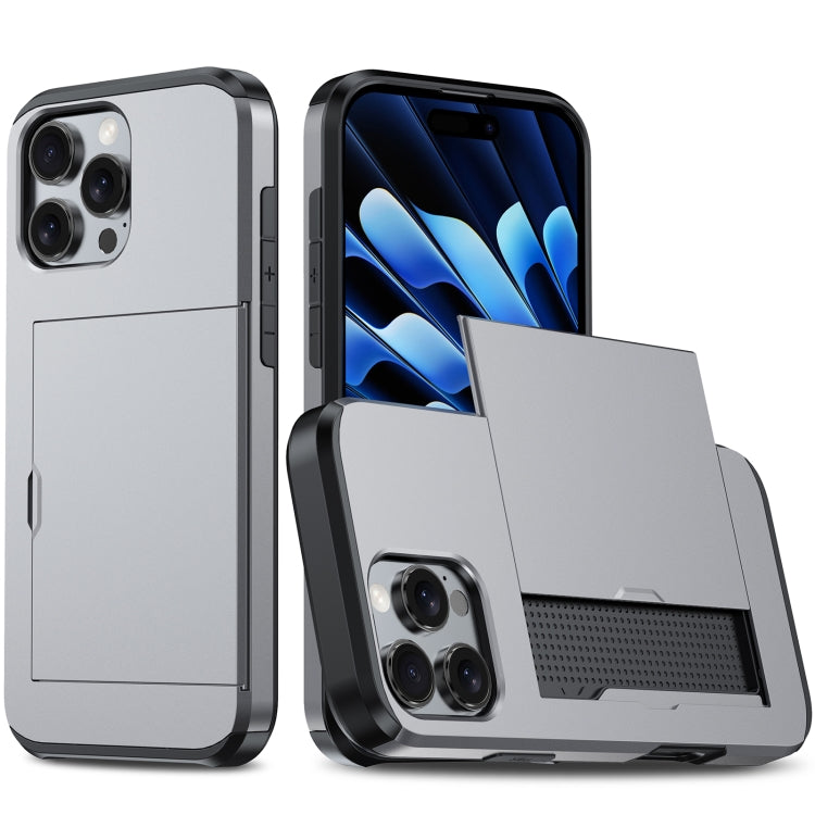เคสโทรศัพท์กันกระแทกแบบเกราะพร้อมช่องใส่บัตร สำหรับ iPhone Air, สำหรับ iPhone 16 Pro Max, สำหรับ iPhone 16 Pro, สำหรับ iPhone 16 Plus
