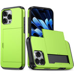 เคสโทรศัพท์กันกระแทกแบบเกราะพร้อมช่องใส่บัตร สำหรับ iPhone Air, สำหรับ iPhone 16 Pro Max, สำหรับ iPhone 16 Pro, สำหรับ iPhone 16 Plus