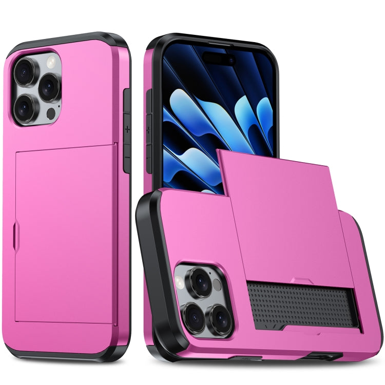 เคสโทรศัพท์กันกระแทกแบบเกราะพร้อมช่องใส่บัตร สำหรับ iPhone Air, สำหรับ iPhone 16 Pro Max, สำหรับ iPhone 16 Pro, สำหรับ iPhone 16 Plus