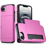 เคสโทรศัพท์กันกระแทกแบบเกราะพร้อมช่องใส่บัตร สำหรับ iPhone 17e / 16e, สำหรับ iPhone 17 Pro Max, สำหรับ iPhone 17 Pro, สำหรับ iPhone 17