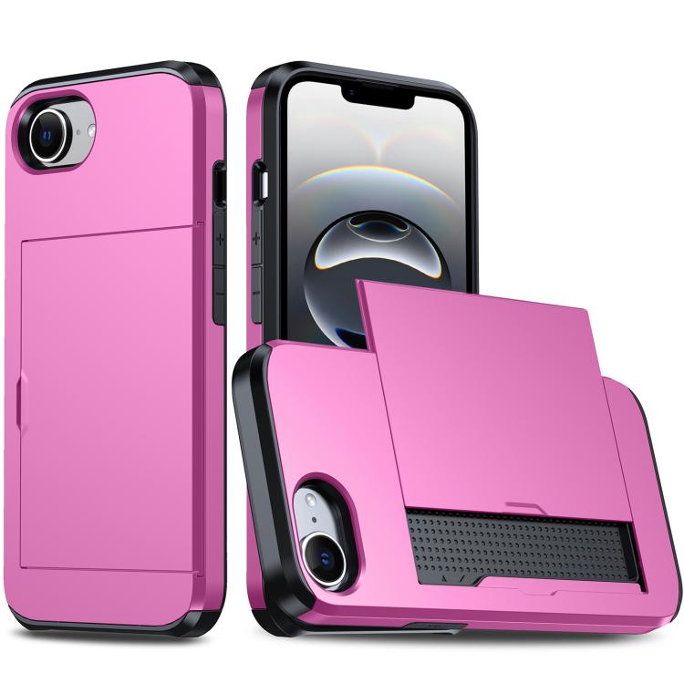 เคสโทรศัพท์กันกระแทกแบบเกราะพร้อมช่องใส่บัตร สำหรับ iPhone 17e / 16e, สำหรับ iPhone 17 Pro Max, สำหรับ iPhone 17 Pro, สำหรับ iPhone 17
