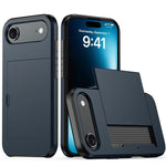 เคสโทรศัพท์กันกระแทกแบบเกราะพร้อมช่องใส่บัตร สำหรับ iPhone Air, สำหรับ iPhone 16 Pro Max, สำหรับ iPhone 16 Pro, สำหรับ iPhone 16 Plus