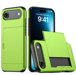เคสโทรศัพท์กันกระแทกแบบเกราะพร้อมช่องใส่บัตร สำหรับ iPhone Air, สำหรับ iPhone 16 Pro Max, สำหรับ iPhone 16 Pro, สำหรับ iPhone 16 Plus