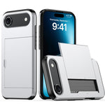 เคสโทรศัพท์กันกระแทกแบบเกราะพร้อมช่องใส่บัตร สำหรับ iPhone Air, สำหรับ iPhone 16 Pro Max, สำหรับ iPhone 16 Pro, สำหรับ iPhone 16 Plus