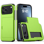 เคสโทรศัพท์กันกระแทกแบบเกราะพร้อมช่องใส่บัตร สำหรับ iPhone 17e / 16e, สำหรับ iPhone 17 Pro Max, สำหรับ iPhone 17 Pro, สำหรับ iPhone 17