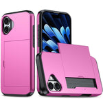 เคสโทรศัพท์กันกระแทกแบบเกราะพร้อมช่องใส่บัตร สำหรับ iPhone 17e / 16e, สำหรับ iPhone 17 Pro Max, สำหรับ iPhone 17 Pro, สำหรับ iPhone 17
