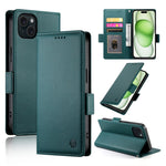 เคสโทรศัพท์หนังด้านแบบแม็กเนติกพร้อมหัวเข็มขัดข้าง สำหรับ iPhone 16 Pro, สำหรับ iPhone 16 Plus, สำหรับ iPhone 16, สำหรับ iPhone 15 Pro Max, สำหรับ iPhone 15 Pro, สำหรับ iPhone 15 Plus