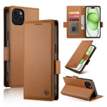 เคสโทรศัพท์หนังด้านแบบแม็กเนติกพร้อมหัวเข็มขัดข้าง สำหรับ iPhone 16 Pro, สำหรับ iPhone 16 Plus, สำหรับ iPhone 16, สำหรับ iPhone 15 Pro Max, สำหรับ iPhone 15 Pro, สำหรับ iPhone 15 Plus