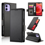 Side Buckle Magnetic Frosted Leather Phone Case, For iPhone 13 Pro Max, For iPhone 13 Pro, For iPhone 13, For iPhone 13 mini, For iPhone 12 / 12 Pro, For iPhone 12 Pro Max