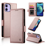 เคสโทรศัพท์หนังด้านแบบแม็กเนติกพร้อมหัวเข็มขัดข้าง สำหรับ iPhone 12 mini, สำหรับ iPhone 11 Pro Max, สำหรับ iPhone 11, สำหรับ iPhone 11 Pro, สำหรับ iPhone X / XS, สำหรับ iPhone XR