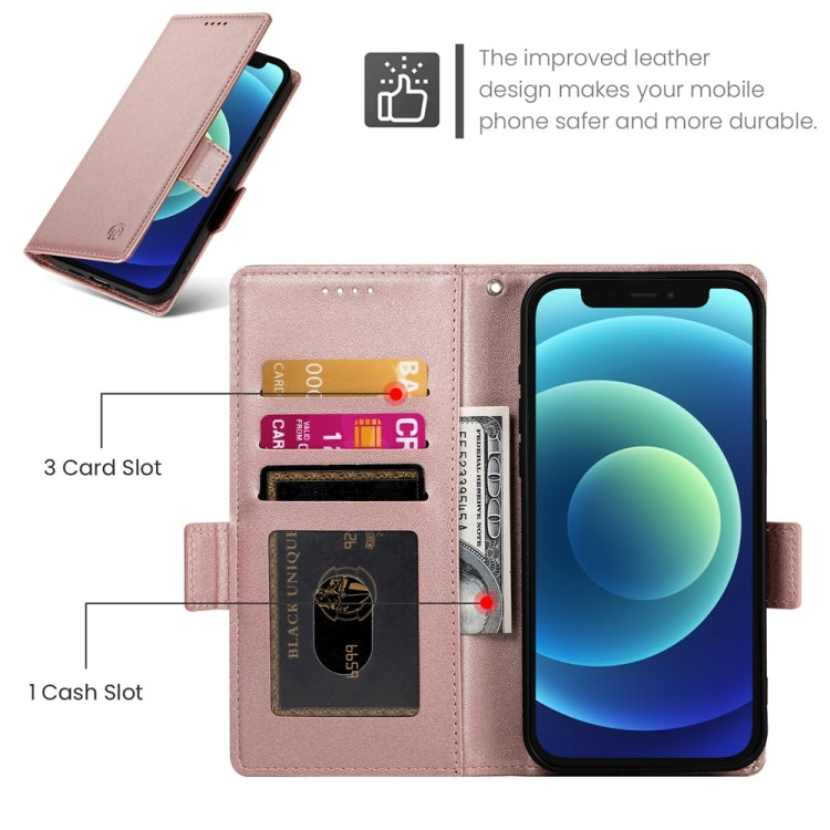 เคสโทรศัพท์หนังด้านแบบแม็กเนติกพร้อมหัวเข็มขัดข้าง สำหรับ iPhone 12 mini, สำหรับ iPhone 11 Pro Max, สำหรับ iPhone 11, สำหรับ iPhone 11 Pro, สำหรับ iPhone X / XS, สำหรับ iPhone XR