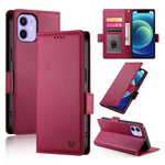 เคสโทรศัพท์หนังด้านแบบแม็กเนติกพร้อมหัวเข็มขัดข้าง สำหรับ iPhone 12 mini, สำหรับ iPhone 11 Pro Max, สำหรับ iPhone 11, สำหรับ iPhone 11 Pro, สำหรับ iPhone X / XS, สำหรับ iPhone XR