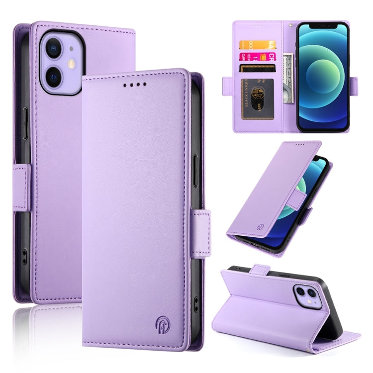 เคสโทรศัพท์หนังด้านแบบแม็กเนติกพร้อมหัวเข็มขัดข้าง สำหรับ iPhone 12 mini, สำหรับ iPhone 11 Pro Max, สำหรับ iPhone 11, สำหรับ iPhone 11 Pro, สำหรับ iPhone X / XS, สำหรับ iPhone XR