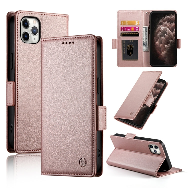 เคสโทรศัพท์หนังด้านแบบแม็กเนติกพร้อมหัวเข็มขัดข้าง สำหรับ iPhone 12 mini, สำหรับ iPhone 11 Pro Max, สำหรับ iPhone 11, สำหรับ iPhone 11 Pro, สำหรับ iPhone X / XS, สำหรับ iPhone XR