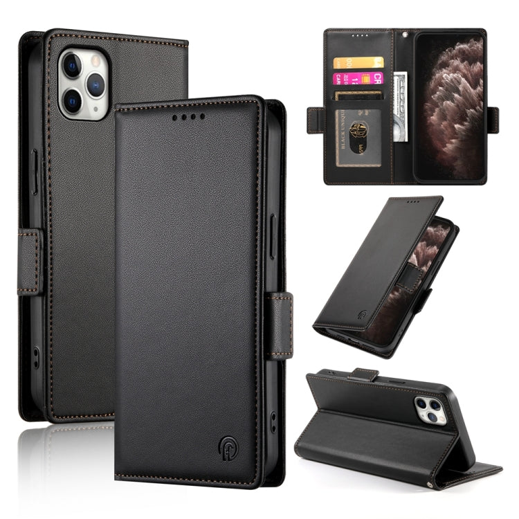 เคสโทรศัพท์หนังด้านแบบแม็กเนติกพร้อมหัวเข็มขัดข้าง สำหรับ iPhone 12 mini, สำหรับ iPhone 11 Pro Max, สำหรับ iPhone 11, สำหรับ iPhone 11 Pro, สำหรับ iPhone X / XS, สำหรับ iPhone XR