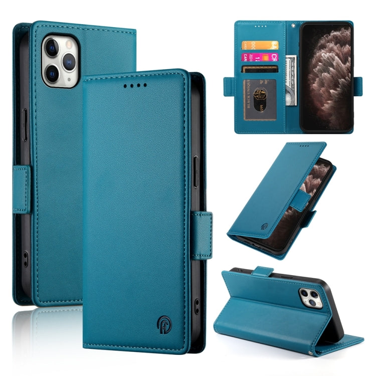 เคสโทรศัพท์หนังด้านแบบแม็กเนติกพร้อมหัวเข็มขัดข้าง สำหรับ iPhone 12 mini, สำหรับ iPhone 11 Pro Max, สำหรับ iPhone 11, สำหรับ iPhone 11 Pro, สำหรับ iPhone X / XS, สำหรับ iPhone XR
