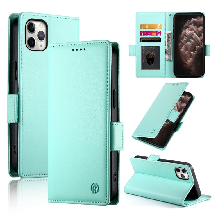เคสโทรศัพท์หนังด้านแบบแม็กเนติกพร้อมหัวเข็มขัดข้าง สำหรับ iPhone 12 mini, สำหรับ iPhone 11 Pro Max, สำหรับ iPhone 11, สำหรับ iPhone 11 Pro, สำหรับ iPhone X / XS, สำหรับ iPhone XR