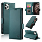 เคสโทรศัพท์หนังด้านแบบแม็กเนติกพร้อมหัวเข็มขัดข้าง สำหรับ iPhone 12 mini, สำหรับ iPhone 11 Pro Max, สำหรับ iPhone 11, สำหรับ iPhone 11 Pro, สำหรับ iPhone X / XS, สำหรับ iPhone XR