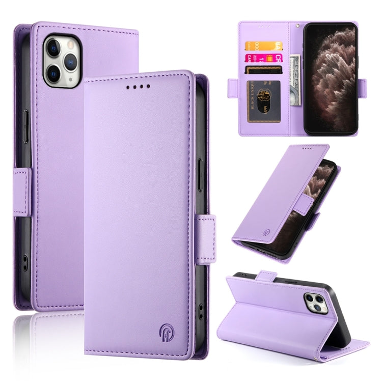 เคสโทรศัพท์หนังด้านแบบแม็กเนติกพร้อมหัวเข็มขัดข้าง สำหรับ iPhone 12 mini, สำหรับ iPhone 11 Pro Max, สำหรับ iPhone 11, สำหรับ iPhone 11 Pro, สำหรับ iPhone X / XS, สำหรับ iPhone XR