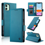 เคสโทรศัพท์หนังด้านแบบแม็กเนติกพร้อมหัวเข็มขัดข้าง สำหรับ iPhone 12 mini, สำหรับ iPhone 11 Pro Max, สำหรับ iPhone 11, สำหรับ iPhone 11 Pro, สำหรับ iPhone X / XS, สำหรับ iPhone XR