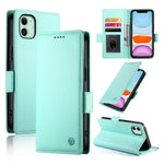 เคสโทรศัพท์หนังด้านแบบแม็กเนติกพร้อมหัวเข็มขัดข้าง สำหรับ iPhone 12 mini, สำหรับ iPhone 11 Pro Max, สำหรับ iPhone 11, สำหรับ iPhone 11 Pro, สำหรับ iPhone X / XS, สำหรับ iPhone XR