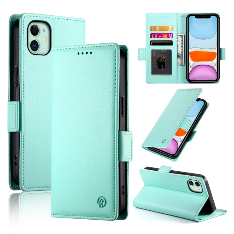 เคสโทรศัพท์หนังด้านแบบแม็กเนติกพร้อมหัวเข็มขัดข้าง สำหรับ iPhone 12 mini, สำหรับ iPhone 11 Pro Max, สำหรับ iPhone 11, สำหรับ iPhone 11 Pro, สำหรับ iPhone X / XS, สำหรับ iPhone XR