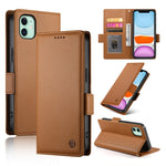 เคสโทรศัพท์หนังด้านแบบแม็กเนติกพร้อมหัวเข็มขัดข้าง สำหรับ iPhone 12 mini, สำหรับ iPhone 11 Pro Max, สำหรับ iPhone 11, สำหรับ iPhone 11 Pro, สำหรับ iPhone X / XS, สำหรับ iPhone XR