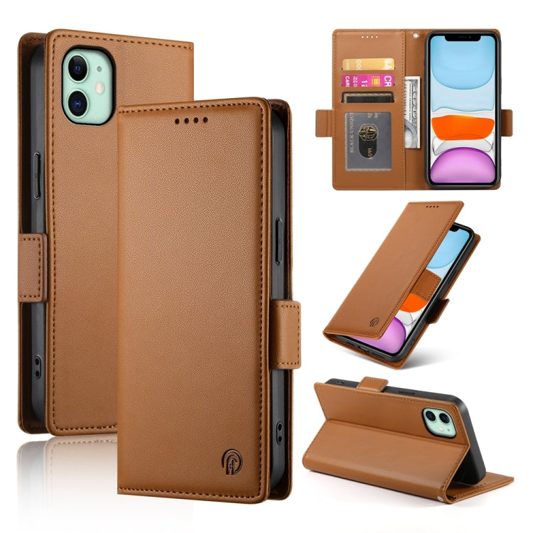 เคสโทรศัพท์หนังด้านแบบแม็กเนติกพร้อมหัวเข็มขัดข้าง สำหรับ iPhone 12 mini, สำหรับ iPhone 11 Pro Max, สำหรับ iPhone 11, สำหรับ iPhone 11 Pro, สำหรับ iPhone X / XS, สำหรับ iPhone XR