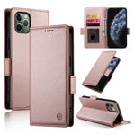 เคสโทรศัพท์หนังด้านแบบแม็กเนติกพร้อมหัวเข็มขัดข้าง สำหรับ iPhone 12 mini, สำหรับ iPhone 11 Pro Max, สำหรับ iPhone 11, สำหรับ iPhone 11 Pro, สำหรับ iPhone X / XS, สำหรับ iPhone XR