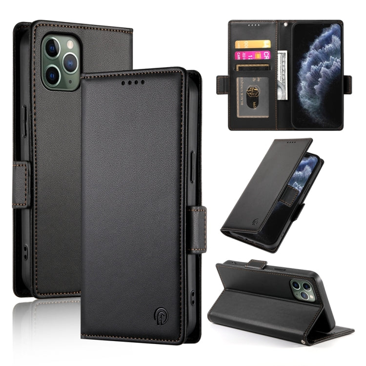 เคสโทรศัพท์หนังด้านแบบแม็กเนติกพร้อมหัวเข็มขัดข้าง สำหรับ iPhone 12 mini, สำหรับ iPhone 11 Pro Max, สำหรับ iPhone 11, สำหรับ iPhone 11 Pro, สำหรับ iPhone X / XS, สำหรับ iPhone XR