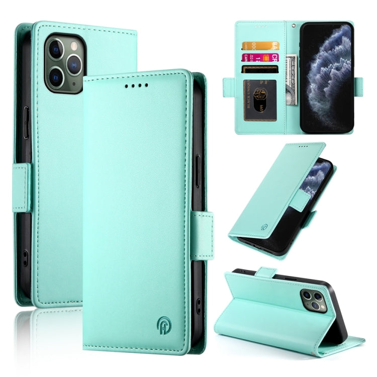 เคสโทรศัพท์หนังด้านแบบแม็กเนติกพร้อมหัวเข็มขัดข้าง สำหรับ iPhone 12 mini, สำหรับ iPhone 11 Pro Max, สำหรับ iPhone 11, สำหรับ iPhone 11 Pro, สำหรับ iPhone X / XS, สำหรับ iPhone XR