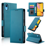 เคสโทรศัพท์หนังด้านแบบแม็กเนติกพร้อมหัวเข็มขัดข้าง สำหรับ iPhone 12 mini, สำหรับ iPhone 11 Pro Max, สำหรับ iPhone 11, สำหรับ iPhone 11 Pro, สำหรับ iPhone X / XS, สำหรับ iPhone XR