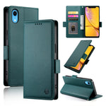 เคสโทรศัพท์หนังด้านแบบแม็กเนติกพร้อมหัวเข็มขัดข้าง สำหรับ iPhone 12 mini, สำหรับ iPhone 11 Pro Max, สำหรับ iPhone 11, สำหรับ iPhone 11 Pro, สำหรับ iPhone X / XS, สำหรับ iPhone XR