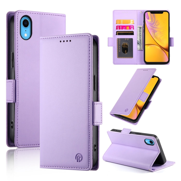 เคสโทรศัพท์หนังด้านแบบแม็กเนติกพร้อมหัวเข็มขัดข้าง สำหรับ iPhone 12 mini, สำหรับ iPhone 11 Pro Max, สำหรับ iPhone 11, สำหรับ iPhone 11 Pro, สำหรับ iPhone X / XS, สำหรับ iPhone XR