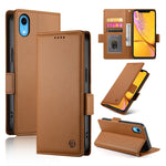 เคสโทรศัพท์หนังด้านแบบแม็กเนติกพร้อมหัวเข็มขัดข้าง สำหรับ iPhone 12 mini, สำหรับ iPhone 11 Pro Max, สำหรับ iPhone 11, สำหรับ iPhone 11 Pro, สำหรับ iPhone X / XS, สำหรับ iPhone XR