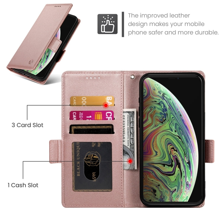 เคสโทรศัพท์หนังด้านแม่เหล็กพร้อมหัวเข็มขัดข้าง สำหรับ iPhone XS Max, สำหรับ iPhone 8 Plus / 7 Plus
