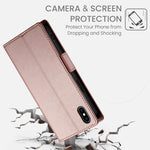 เคสโทรศัพท์หนังด้านแม่เหล็กพร้อมหัวเข็มขัดข้าง สำหรับ iPhone XS Max, สำหรับ iPhone 8 Plus / 7 Plus