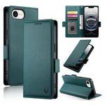 เคสโทรศัพท์หนังด้านแบบแม็กเนติกพร้อมหัวเข็มขัดข้าง สำหรับ iPhone 17e / 16e, สำหรับ iPhone 17 Pro Max, สำหรับ iPhone 17 Pro, สำหรับ iPhone 17, สำหรับ iPhone Air, สำหรับ iPhone 16 Pro Max