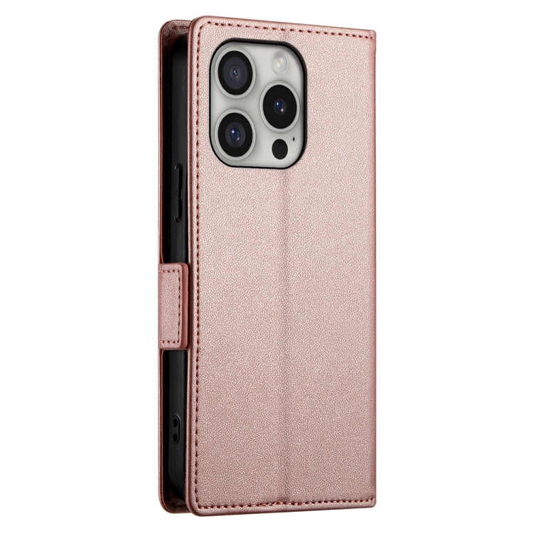 เคสโทรศัพท์หนังด้านแบบแม็กเนติกพร้อมหัวเข็มขัดข้าง สำหรับ iPhone 16 Pro, สำหรับ iPhone 16 Plus, สำหรับ iPhone 16, สำหรับ iPhone 15 Pro Max, สำหรับ iPhone 15 Pro, สำหรับ iPhone 15 Plus