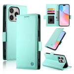 เคสโทรศัพท์หนังด้านแบบแม็กเนติกพร้อมหัวเข็มขัดข้าง สำหรับ iPhone 16 Pro, สำหรับ iPhone 16 Plus, สำหรับ iPhone 16, สำหรับ iPhone 15 Pro Max, สำหรับ iPhone 15 Pro, สำหรับ iPhone 15 Plus