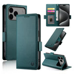 เคสโทรศัพท์หนังด้านแบบแม็กเนติกพร้อมหัวเข็มขัดข้าง สำหรับ iPhone 17e / 16e, สำหรับ iPhone 17 Pro Max, สำหรับ iPhone 17 Pro, สำหรับ iPhone 17, สำหรับ iPhone Air, สำหรับ iPhone 16 Pro Max